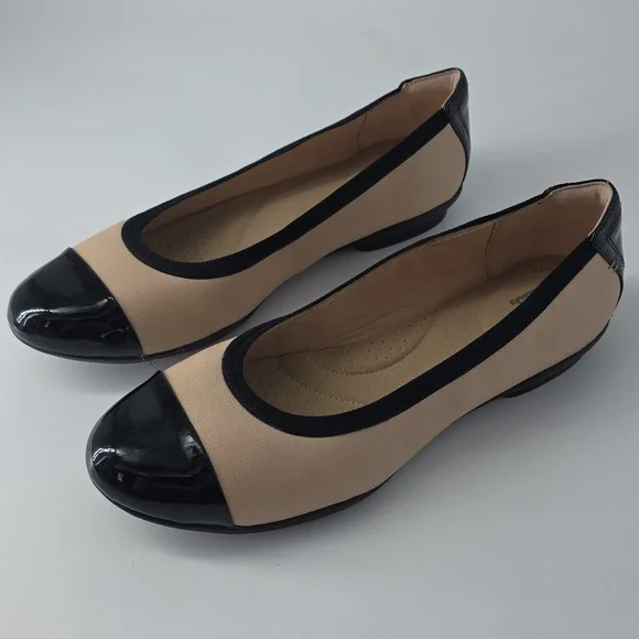 Clarks Shoes Womens Sz 85 M Clarks Sara Orchid Blush Black